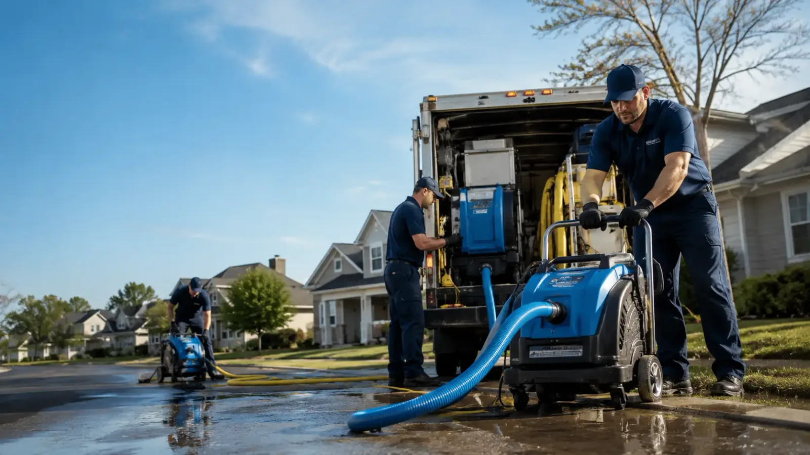 Flood Damage Cleanup in Glen Fork, WV